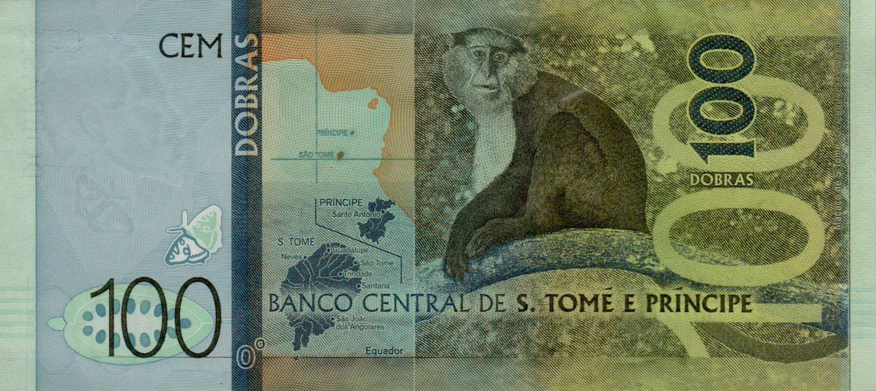 Sao Tome E Principe 100 2016 UNC P-74